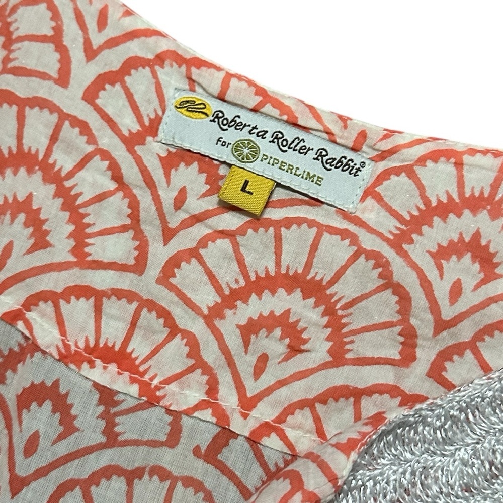 Roberta Roller Rabbit By Piperlime Tunic Top Large - image 4